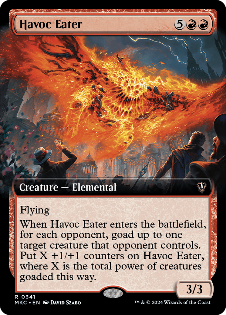 Havoc Eater (Extended Art) [Murders at Karlov Manor Commander] | PLUS EV GAMES 