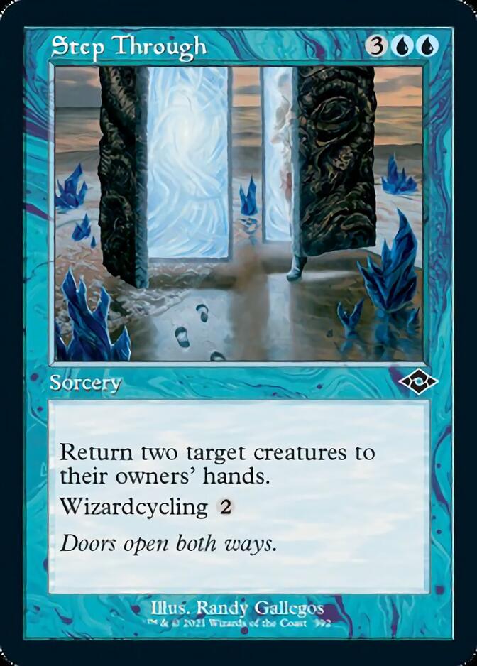 Step Through (Retro Foil Etched) [Modern Horizons 2] | PLUS EV GAMES 