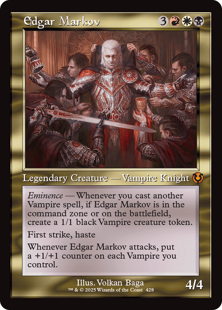 Edgar Markov (Retro Frame) [Innistrad Remastered] | PLUS EV GAMES 