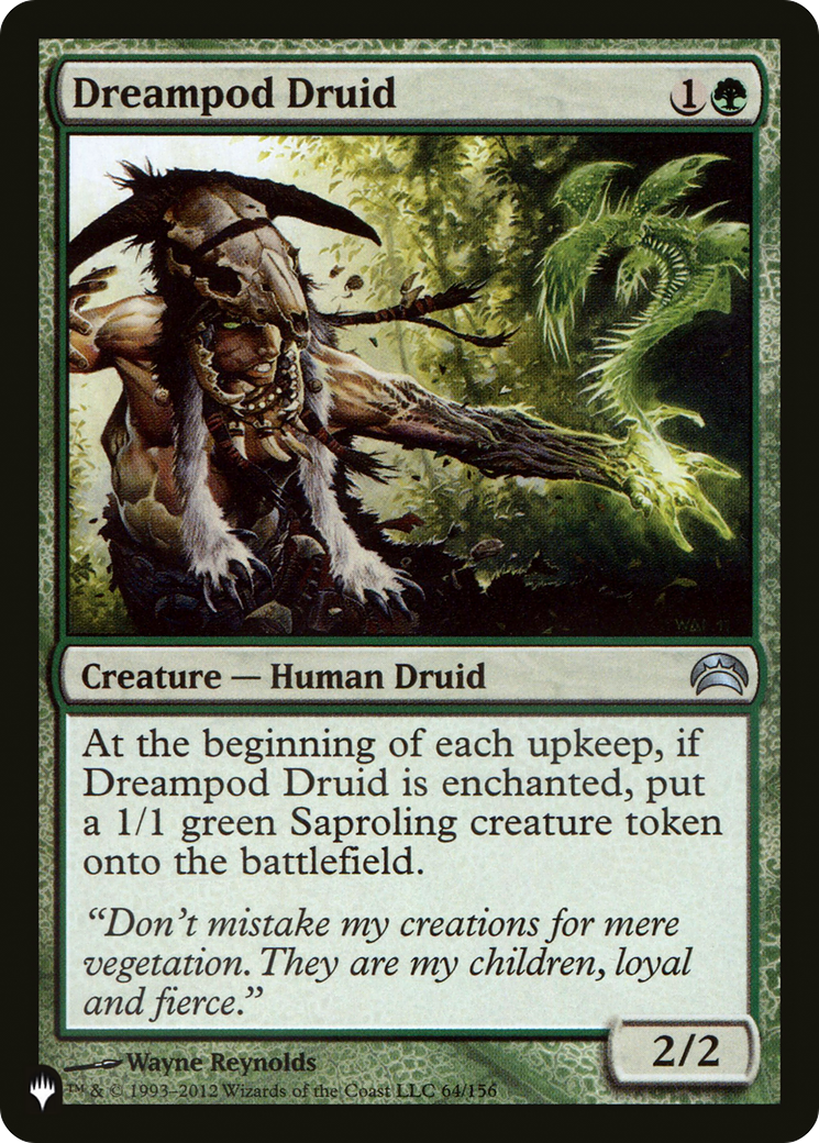 Dreampod Druid [The List Reprints] | PLUS EV GAMES 