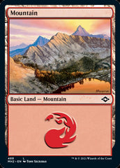 Mountain (488) (Foil Etched) [Modern Horizons 2] | PLUS EV GAMES 