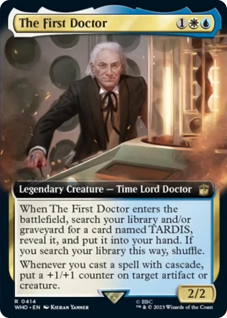 The First Doctor (Extended Art) [Doctor Who] | PLUS EV GAMES 