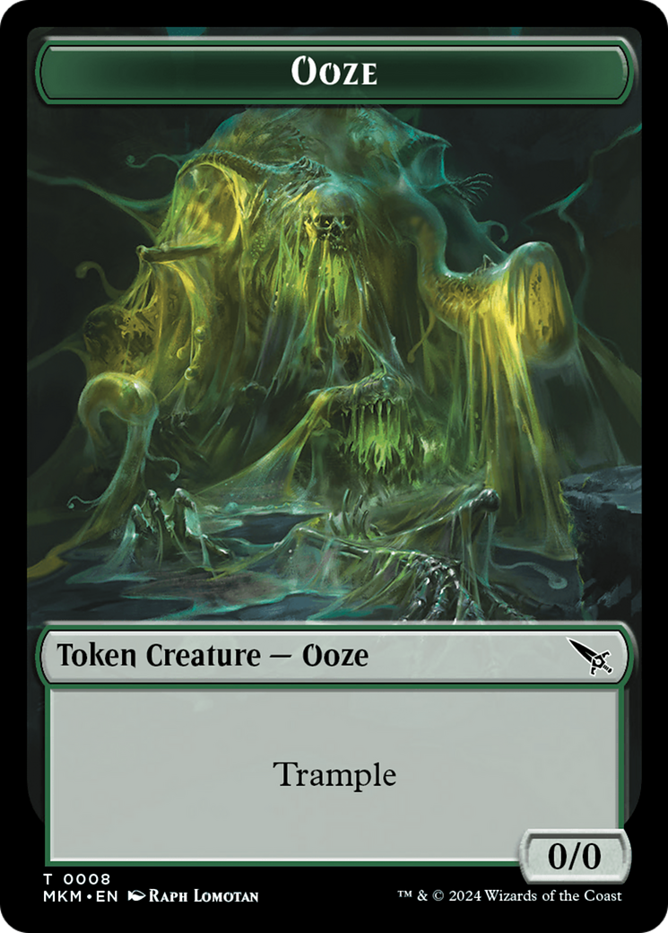 Detective // Ooze Double-Sided Token [Murders at Karlov Manor Tokens] | PLUS EV GAMES 