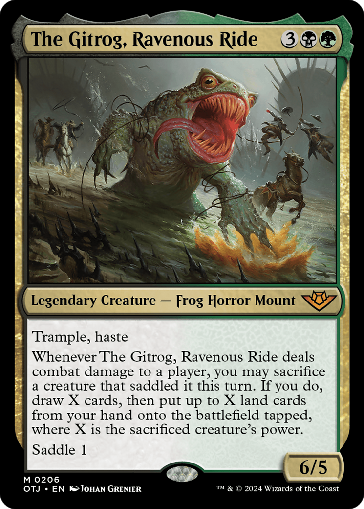 The Gitrog, Ravenous Ride [Outlaws of Thunder Junction] | PLUS EV GAMES 