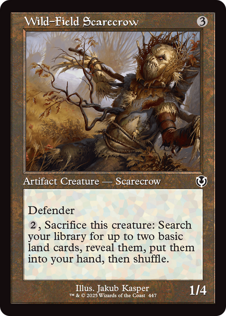 Wild-Field Scarecrow (Retro Frame) [Innistrad Remastered] | PLUS EV GAMES 