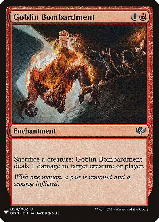 Goblin Bombardment [Mystery Booster] | PLUS EV GAMES 