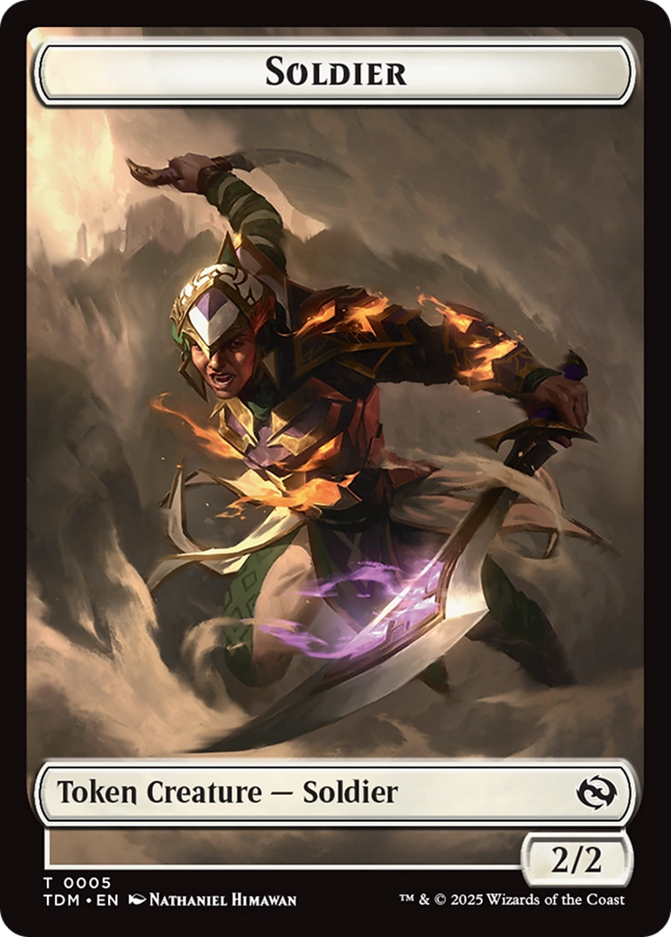 Goblin // Solider (0004) Double-Sided Token [Tarkir: Dragonstorm Commander Tokens] | PLUS EV GAMES 