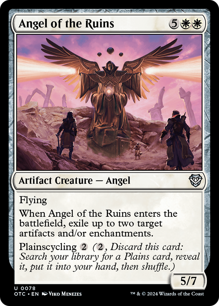 Angel of the Ruins [Outlaws of Thunder Junction Commander] | PLUS EV GAMES 