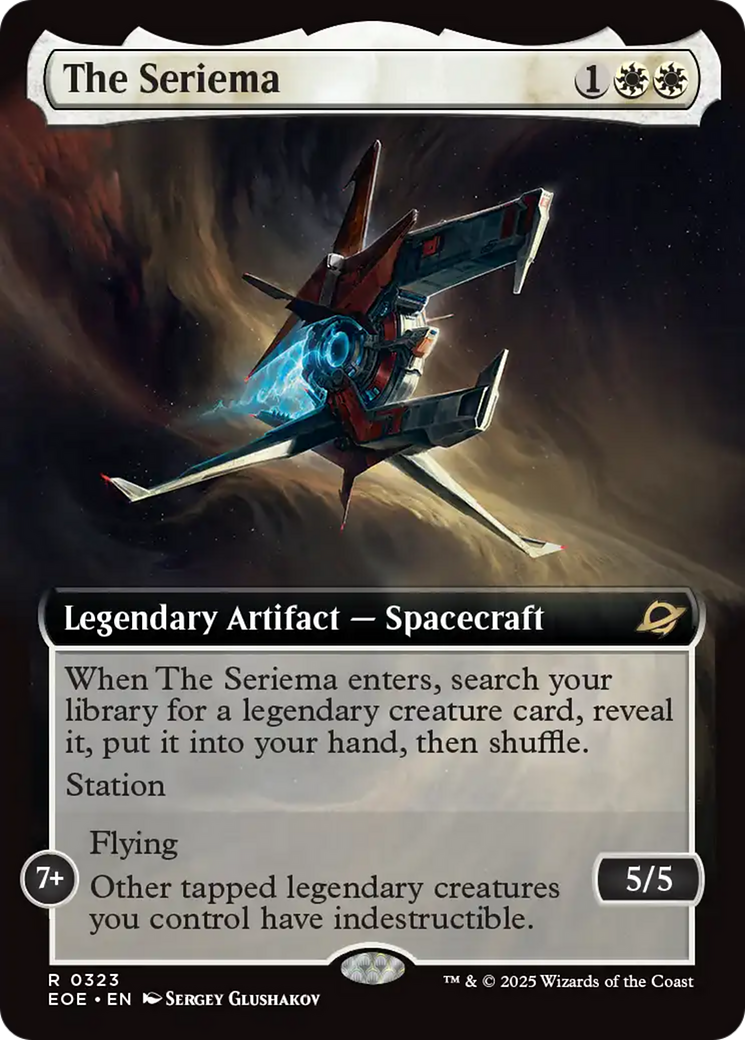 The Seriema (Extended Art) [Edge of Eternities] | PLUS EV GAMES 