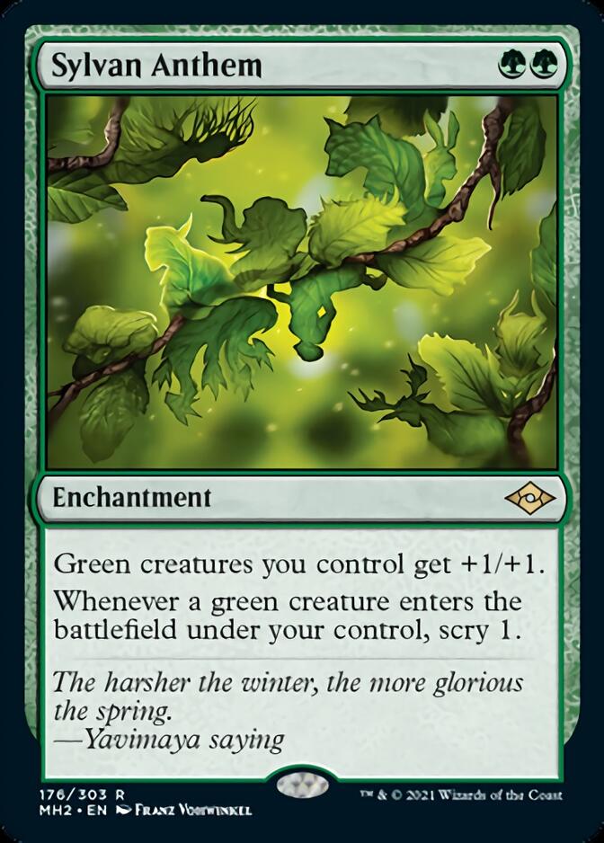 Sylvan Anthem [Modern Horizons 2] | PLUS EV GAMES 