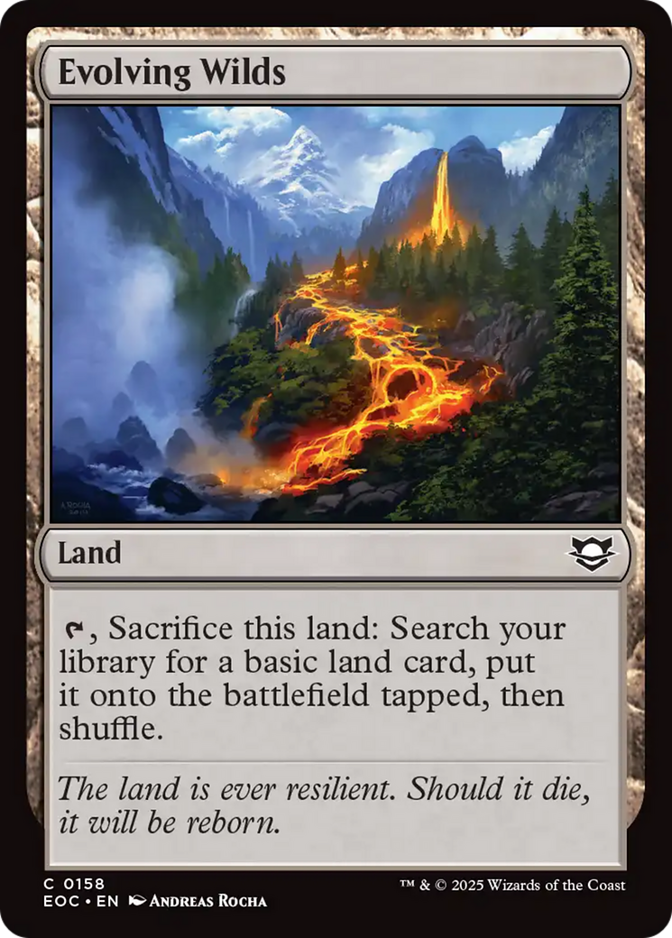 Evolving Wilds [Edge of Eternities Commander] | PLUS EV GAMES 