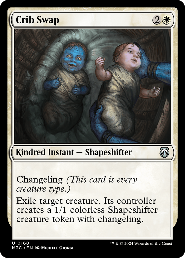 Crib Swap (Ripple Foil) [Modern Horizons 3 Commander] | PLUS EV GAMES 