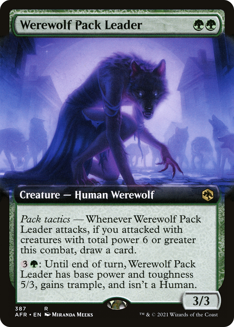 Werewolf Pack Leader (Extended) [Dungeons & Dragons: Adventures in the Forgotten Realms]