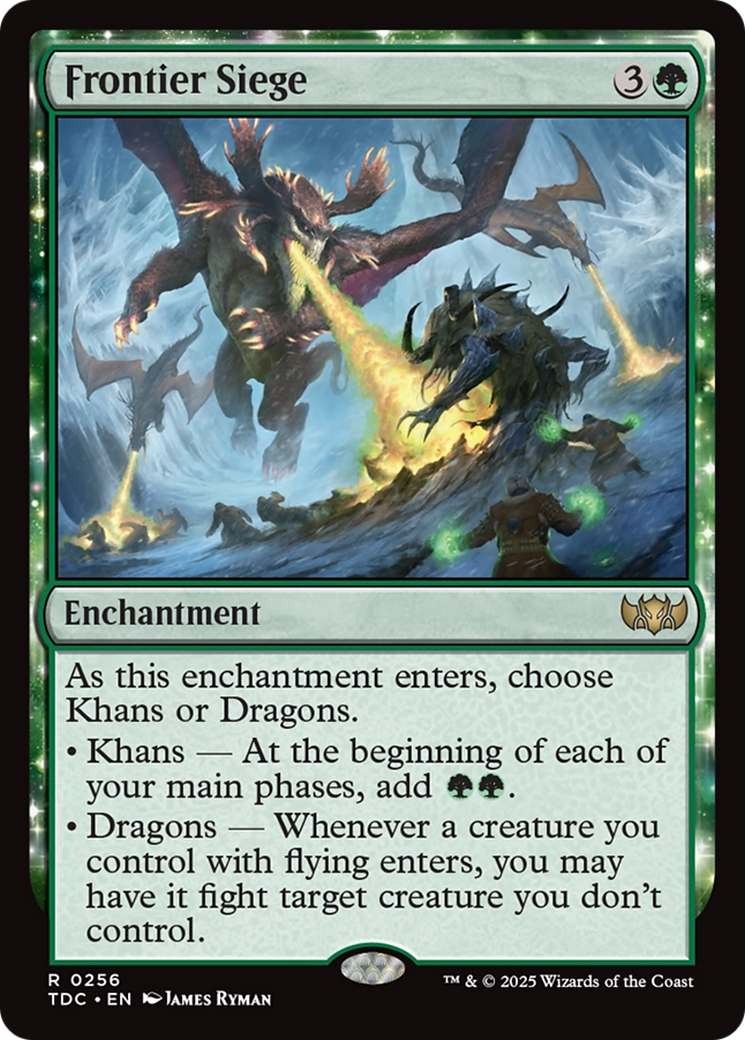 Frontier Siege [Tarkir: Dragonstorm Commander] | PLUS EV GAMES 