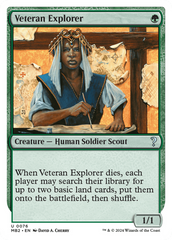 Veteran Explorer (White Border) [Mystery Booster 2] | PLUS EV GAMES 