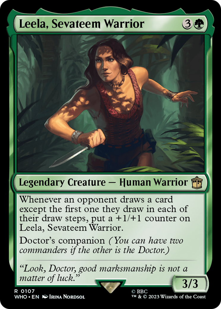 Leela, Sevateem Warrior [Doctor Who] | PLUS EV GAMES 