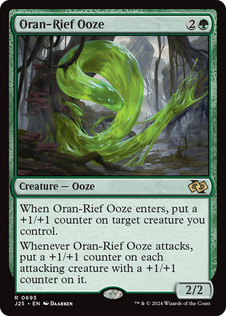 Oran-Rief Ooze [Foundations Jumpstart] | PLUS EV GAMES 