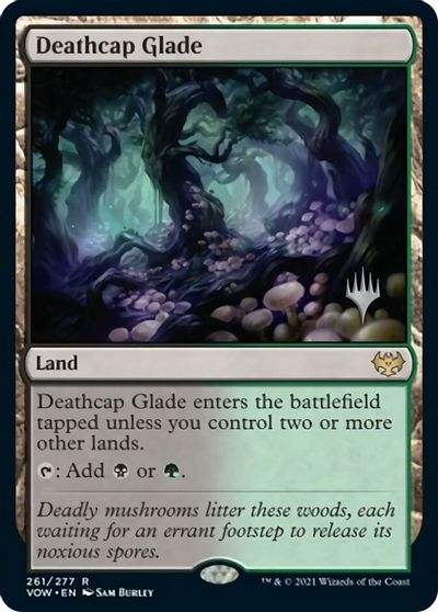 Deathcap Glade (Promo Pack) [Innistrad: Crimson Vow Promos] | PLUS EV GAMES 