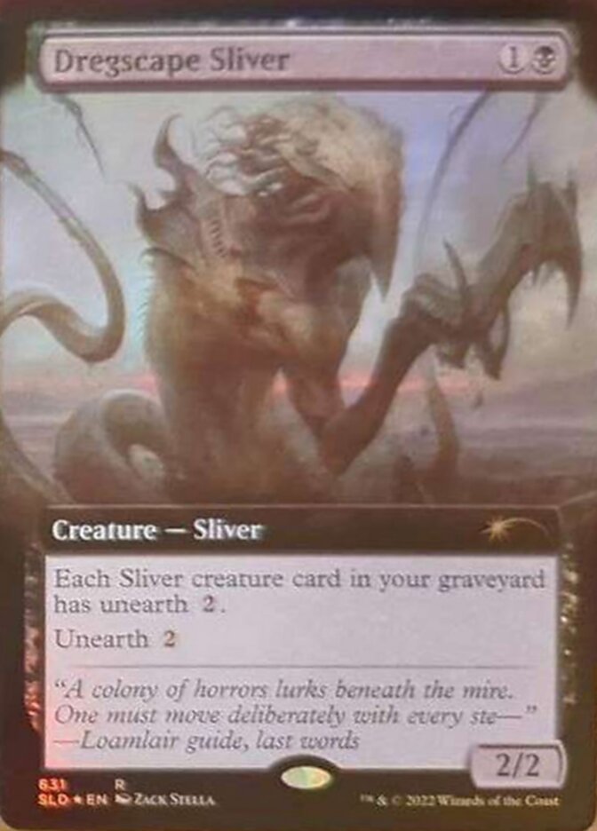 Dregscape Sliver (Extended Art) [Secret Lair Drop Promos] | PLUS EV GAMES 