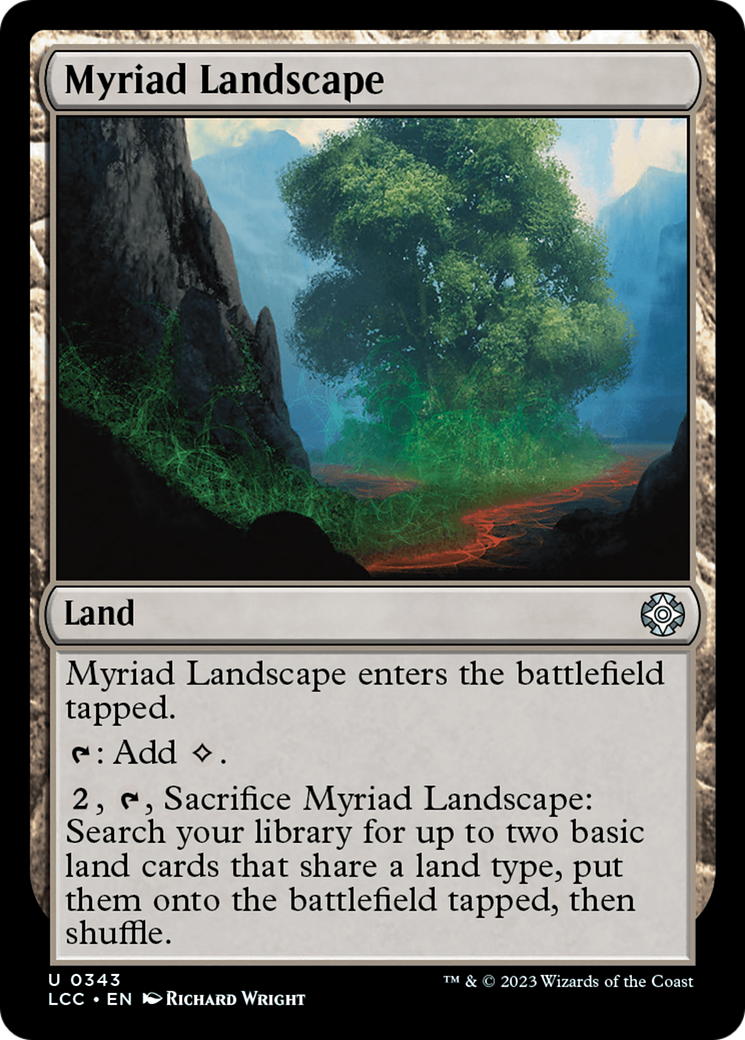 Myriad Landscape [The Lost Caverns of Ixalan Commander] | PLUS EV GAMES 