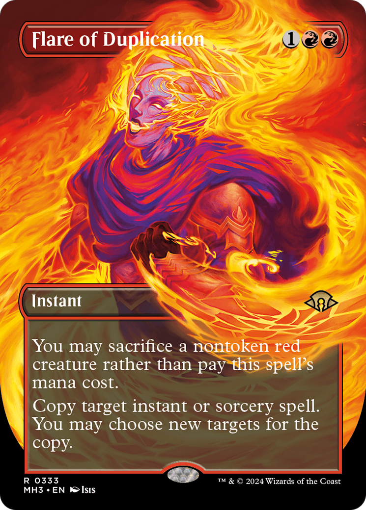 Flare of Duplication (Borderless) [Modern Horizons 3] | PLUS EV GAMES 