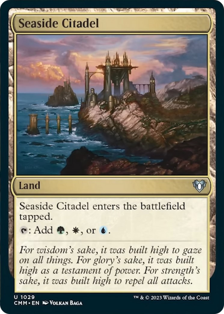 Seaside Citadel [Commander Masters] | PLUS EV GAMES 