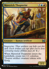 Maverick Thopterist (DDU) [The List] | PLUS EV GAMES 