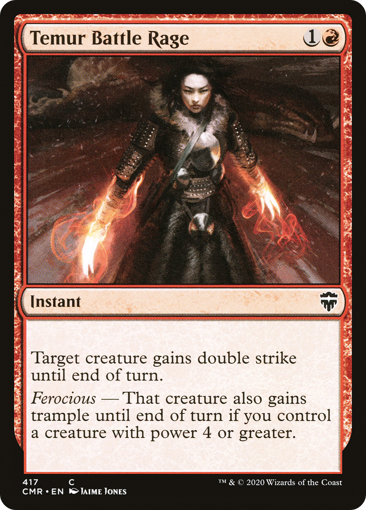 Temur Battle Rage [Commander Legends Commander Deck]