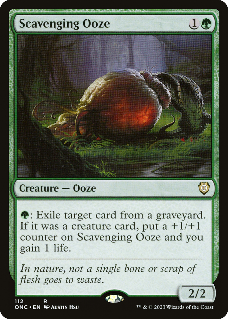 Scavenging Ooze [Phyrexia: All Will Be One Commander] | PLUS EV GAMES 