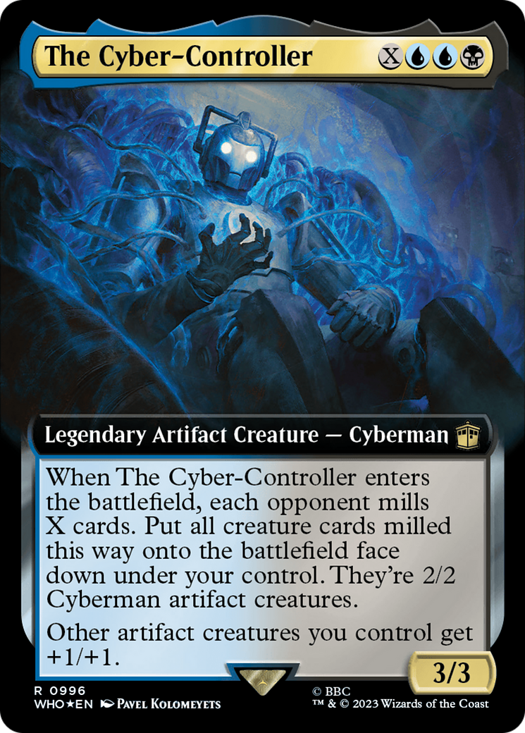 The Cyber-Controller (Extended Art) (Surge Foil) [Doctor Who] | PLUS EV GAMES 