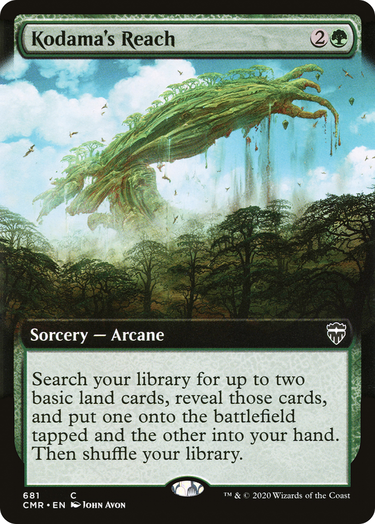 Kodama's Reach (Extended) [Commander Legends Extended]