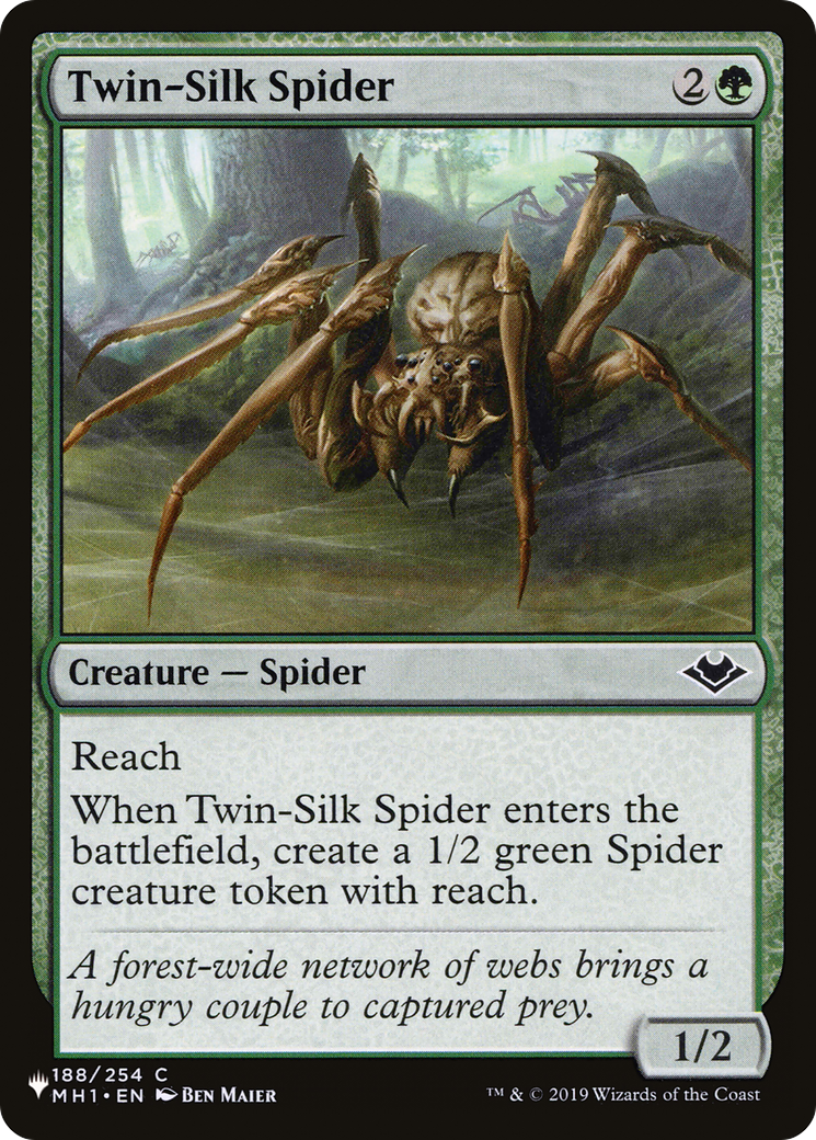 Twin-Silk Spider [The List Reprints] | PLUS EV GAMES 