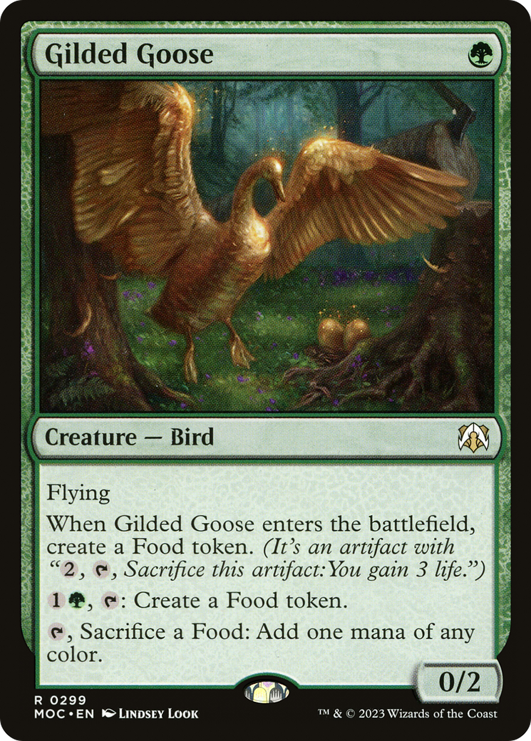 Gilded Goose [March of the Machine Commander] | PLUS EV GAMES 