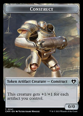 Servo // Construct (0041) Double-Sided Token [Commander Masters Tokens] | PLUS EV GAMES 