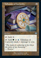 Talisman of Curiosity (Retro Foil Etched) [Modern Horizons] | PLUS EV GAMES 