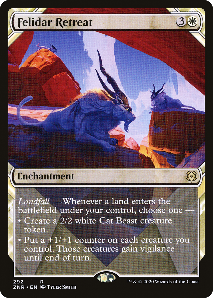 Felidar Retreat (Showcase) [Zendikar Rising Extended Art]