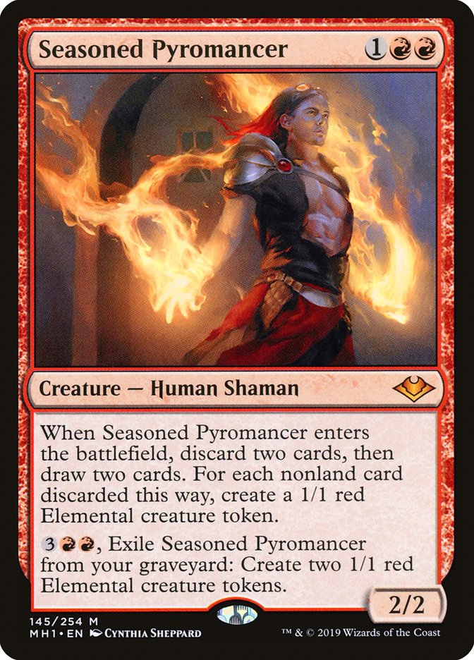 Seasoned Pyromancer [Modern Horizons] | PLUS EV GAMES 