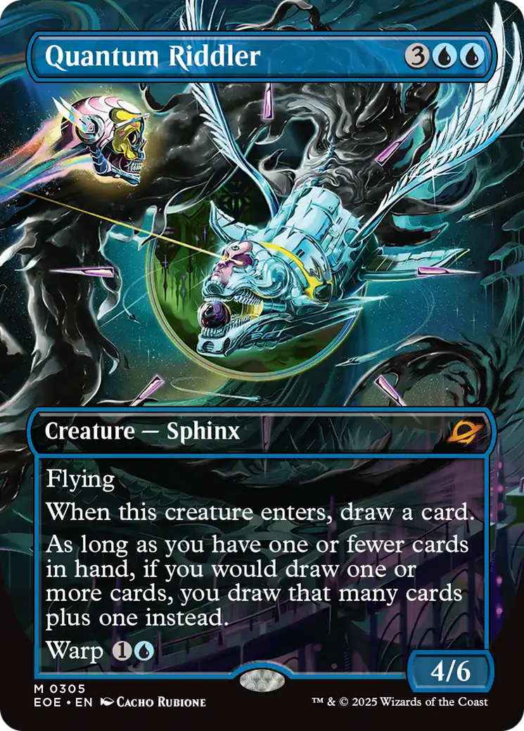 Quantum Riddler (Borderless) [Edge of Eternities] | PLUS EV GAMES 