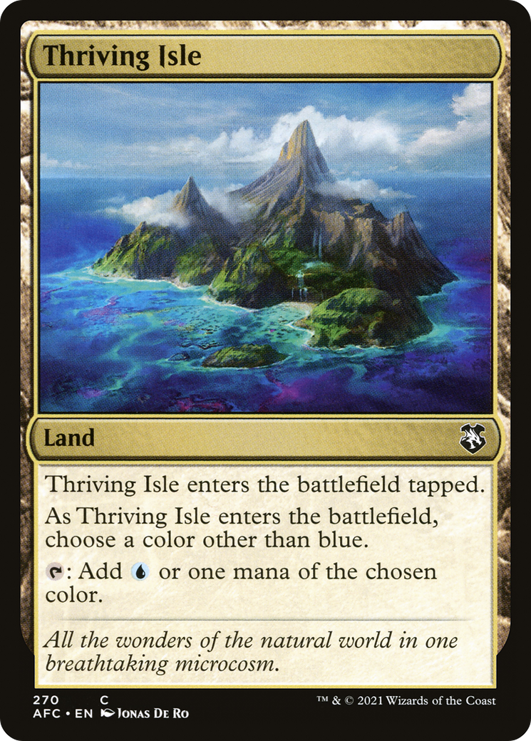 Thriving Isle [Dungeons & Dragons: Adventures in the Forgotten Realms Commander]