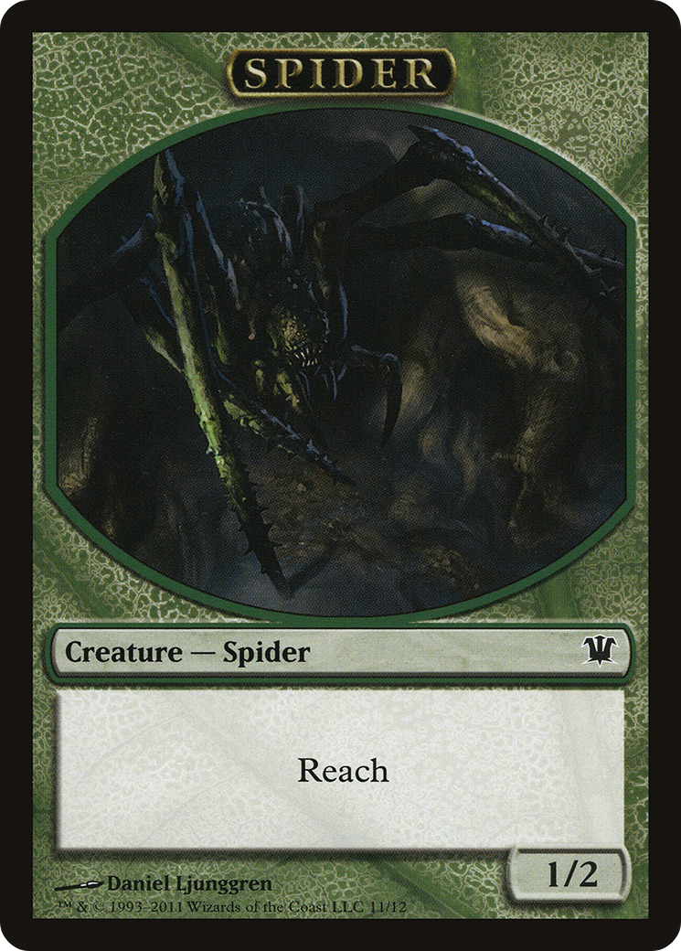 Insect // Spider Double-Sided Token [Innistrad Remastered Tokens] | PLUS EV GAMES 