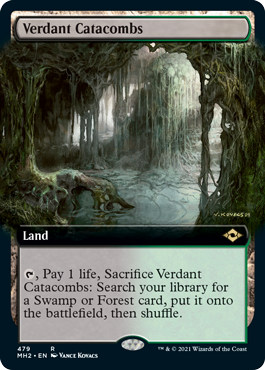 Verdant Catacombs (Extended Art) [Modern Horizons 2] | PLUS EV GAMES 