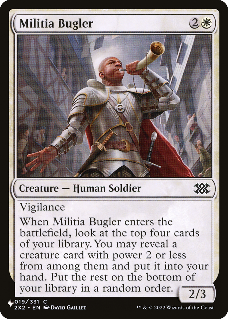 Militia Bugler [The List Reprints] | PLUS EV GAMES 