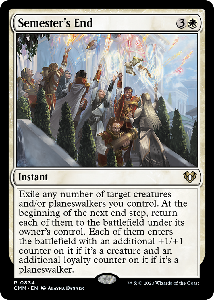 Semester's End [Commander Masters] | PLUS EV GAMES 