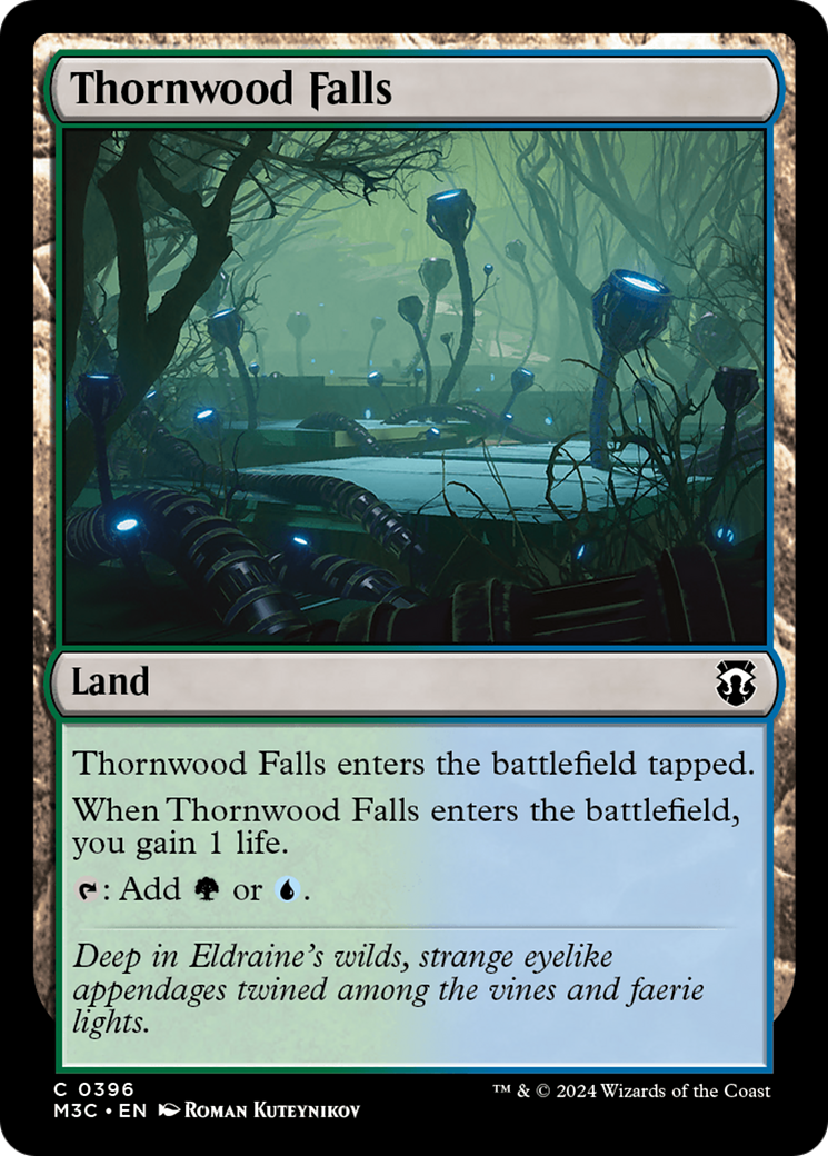 Thornwood Falls (Ripple Foil) [Modern Horizons 3 Commander] | PLUS EV GAMES 