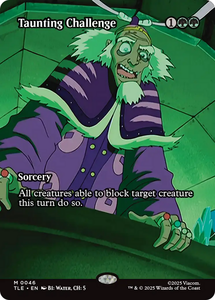 Taunting Challenge (Borderless) [Avatar: The Last Airbender: Eternal-Legal] | PLUS EV GAMES 