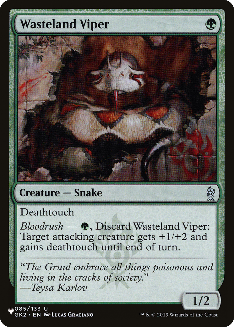 Wasteland Viper [The List Reprints] | PLUS EV GAMES 