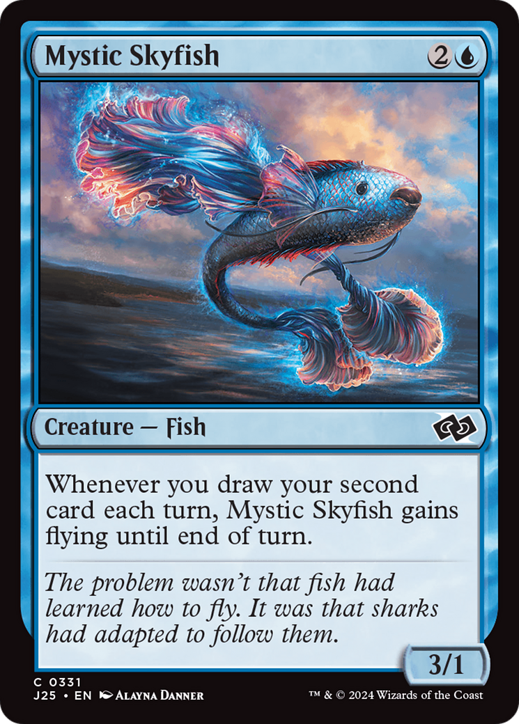 Mystic Skyfish [Foundations Jumpstart] | PLUS EV GAMES 