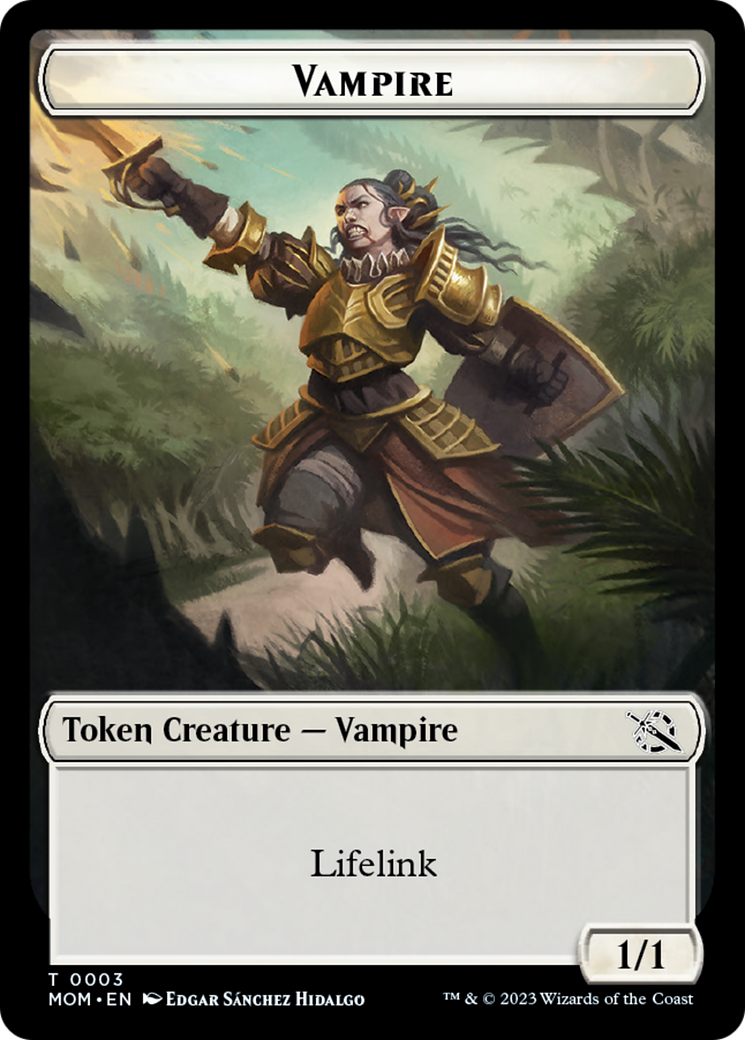 Vampire Token [March of the Machine Tokens] | PLUS EV GAMES 