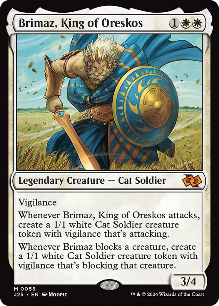 Brimaz, King of Oreskos (Anime) [Foundations Jumpstart] | PLUS EV GAMES 