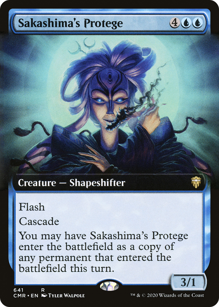 Sakashima's Protege (Extended) [Commander Legends Extended]